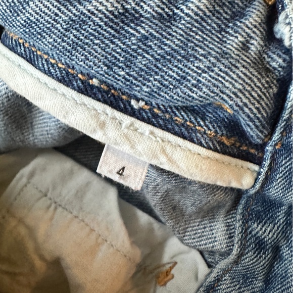 Jesse Kamm Patchfront Handy Pants Cowboy Blue Denim - Picture 13 of 14